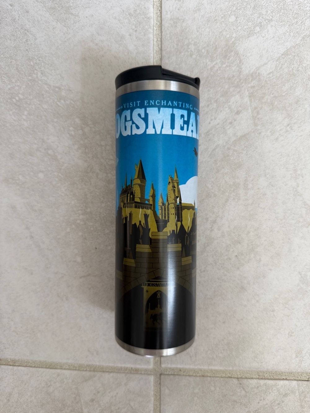 Hogsmeade Stainless Steel Travel Tumbler - universal studios Florida